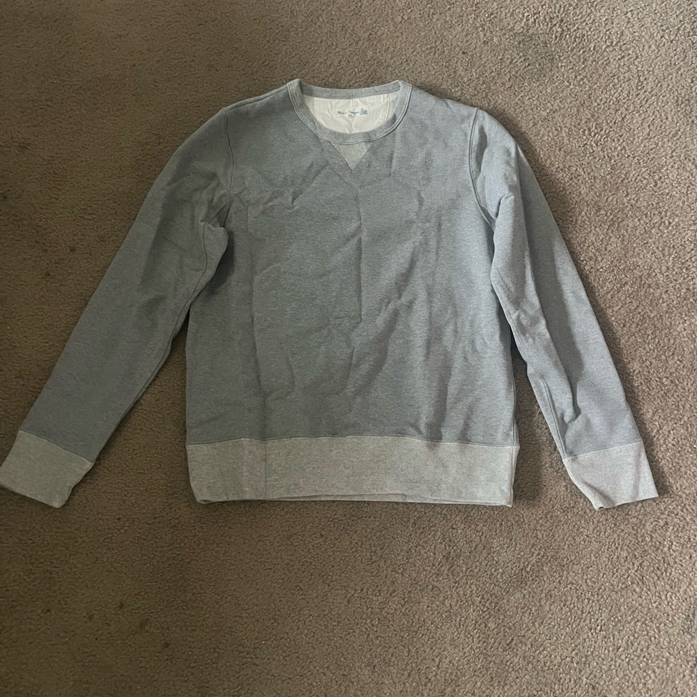 3S48 LOOPWHEELED CLASSIC FIT HEAVYWEIGHT SWEATSHIRT